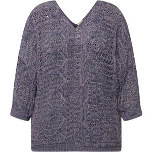 Ulla Popken Trui  donkerblauw