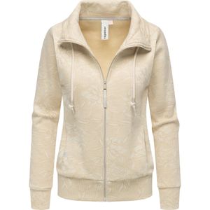 Ragwear Sweatvest 'Ronette'  beige / wit