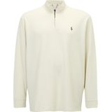 Polo Ralph Lauren - 710671929015 - Trui met Rits en Col - Beige - Casual - Katoen
