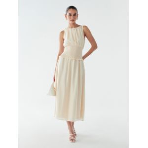 BWLDR Jurk 'Ellah'  crème
