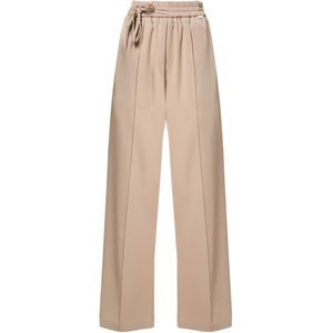 Influencer Bandplooibroek  beige