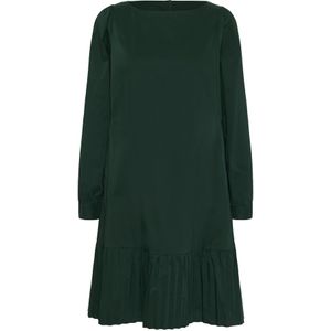 CULTURE - Antoinett - Jurk - Donkergroen - Knielengte