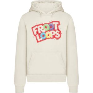 F4NT4STIC Sweatshirt 'Kellogg's Froot Loops Breakfast Cereal Pop Art'  sand / gemengde kleuren