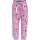 hummel - hmlNICA PANTS - Sportbroek - Bloemenprint - Katoen - Gerecycled
