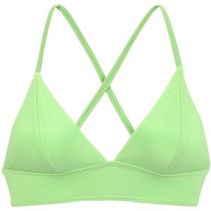 Look - Triangelbikini - Lime - Zonder Sluiting - Verwijderbare Softcups