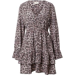 A LOT LESS Jurk 'Liliana'  bruin