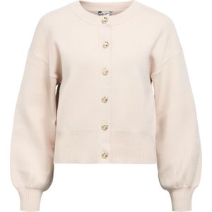 OBJECT Gebreid vest 'OBJBALIA'  lichtbeige