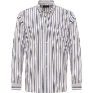 By Diess Collection Overhemd  geel / antraciet / lichtgrijs / wit