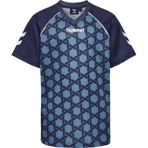 Hummel Functioneel shirt  blauw / donkerblauw / wit