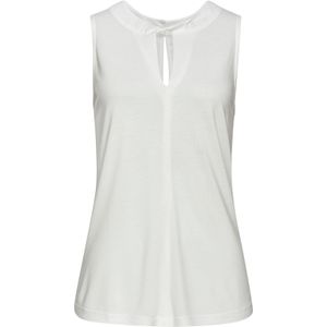 Zomertop - Crème - Casual - Mouwloos
