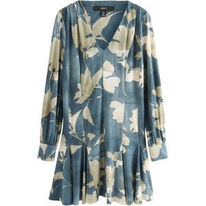 Next Jurk  marine / lichtgroen