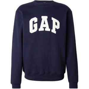 GAP Sweatshirt  marine / wit
