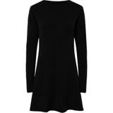 PIECES - PCJunna - Gebreide Jurk - Zwart - Lange Mouw