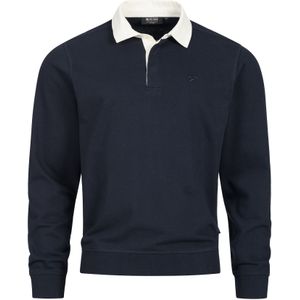 INDICODE JEANS Sweatshirt 'Disnar'  marine / offwhite