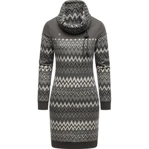 Ragwear Jurk 'Chlloe Youmodo'  grijs / zwart / wit