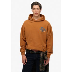 Superdry Sweatshirt  donkerblauw / karamel