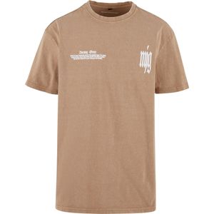 MJ Gonzales Shirt  beige / rood / wit