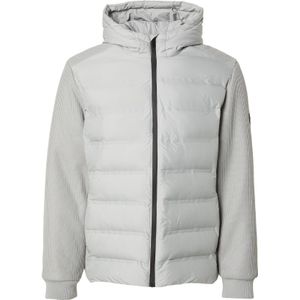 DAN FOX APPAREL Winterjas 'Carlos'  lichtgrijs