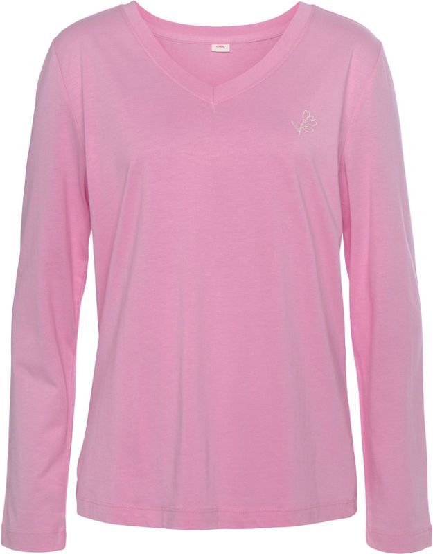 s.Oliver pyjamatop roze