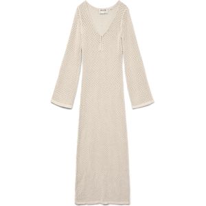 Awemma - Lange Jurk - Gebreide Jurk - Enkel Lengte - Regular Fit