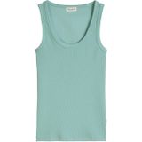 Marc O'Polo - Top - Lichtgroen - Mouwloos - Slanke Pasvorm