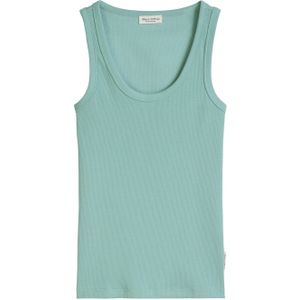 Marc O'Polo - Top - Lichtgroen - Mouwloos - Slanke Pasvorm