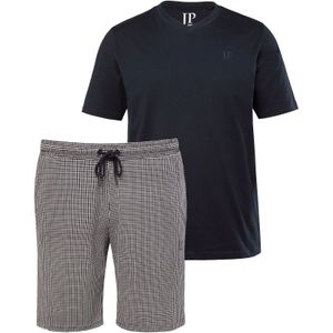 JP1880 Pyjama kort  navy / wit