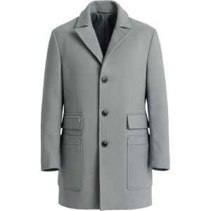 Ombre Tussenjas 'OM-COWC-0108'  grijs / donkergrijs