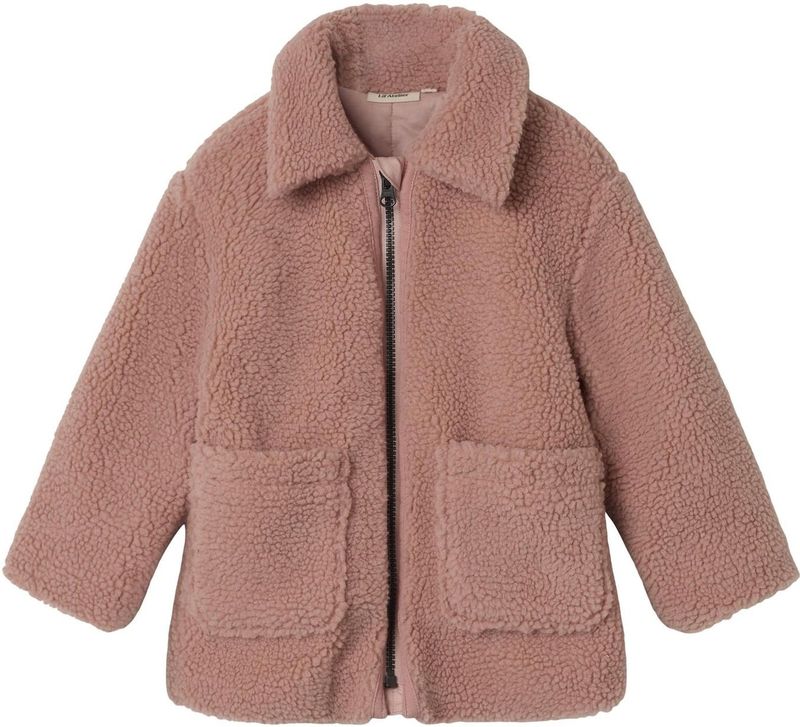 Lil'Atelier Tussenjas 'Sherpa'  pink