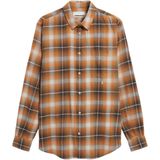 ARMEDANGELS - Overhemd - Olijfgroen - Geruit - Lange Mouw