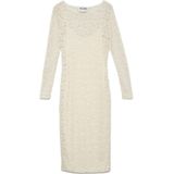 Vmpaula - Midi-jurk - Bloemenprints - Lange Mouwen - Tight Fit