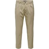 Onsleo - Tapered Fit - Cropped Chinobroek