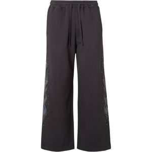 HOLLISTER Broek  grijs / donkergrijs / zwart