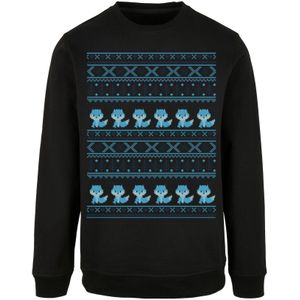 F4NT4STIC Sweatshirt  blauw / zwart