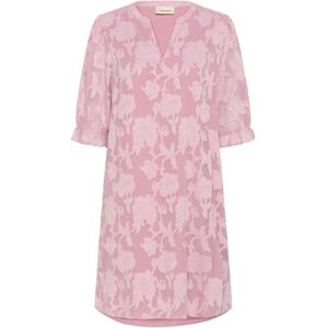 Cream Jurk 'CRYana'  oudroze