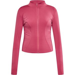 IZIA Sweatvest  donkerroze