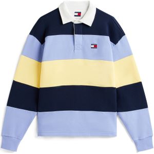 Tommy Jeans Sweatshirt  navy / duifblauw / pasteelgeel
