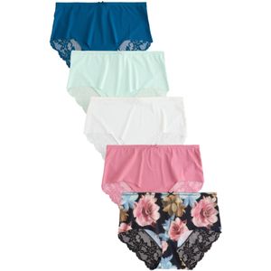 Next Slip  mintgroen / pitaja roze / zwart / wit