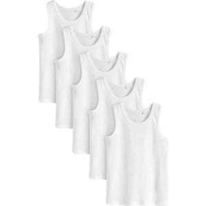 Next - Onderhemd - Wit - 5 Pack - Katoen