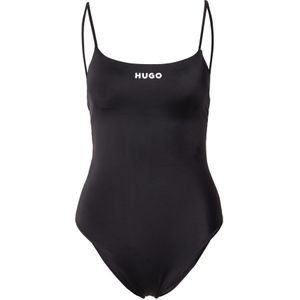 HUGO Badpak  zwart / wit