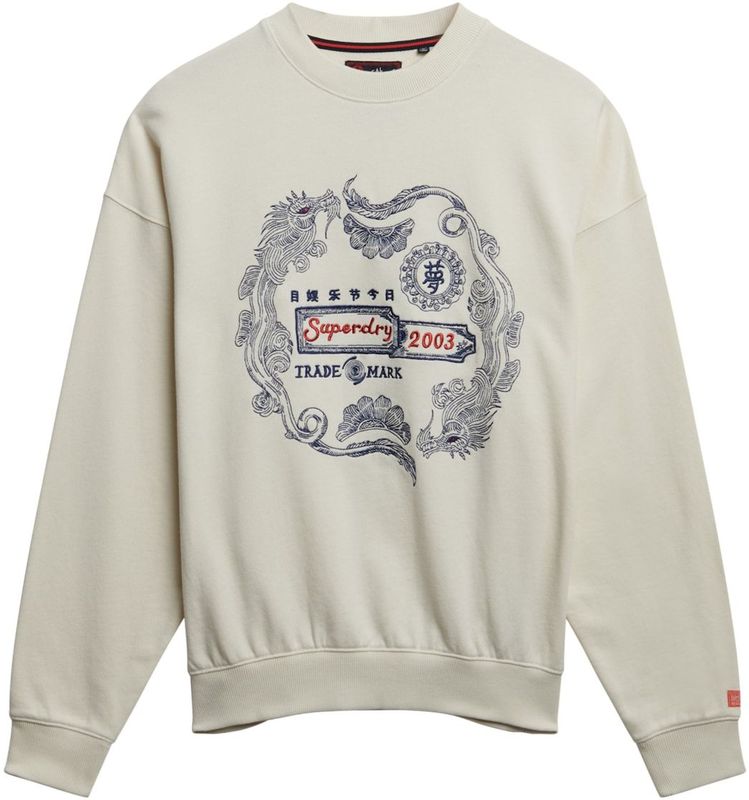Superdry - Tokyo Narrative - Oversized Sweatshirt