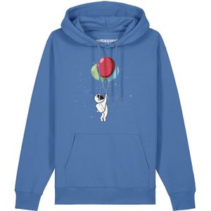 Watapparel Sweatshirt ' Little Balloon Astronaut '  blauw / gemengde kleuren
