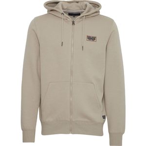 BLEND Sweatvest 'Kaylon'  beige / zwart