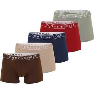Tommy Hilfiger Underwear Boxershorts  beige / navy / bruin / grijs / robijnrood