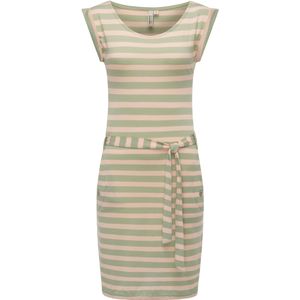 Ragwear Kokerjurk  beige / lichtgroen