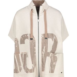 monari Gebreid vest  beige / crème