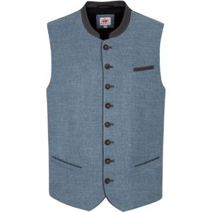 SPIETH & WENSKY Klederdracht gilet  marine / opaal