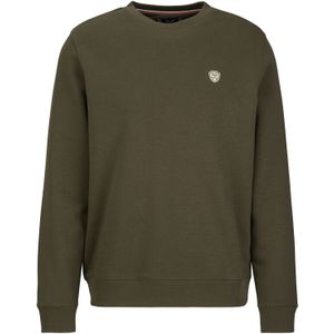 19V69 ITALIA Sweatshirt 'Nico'  donkergroen