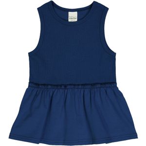 Fred's World by GREEN COTTON Jurk  donkerblauw