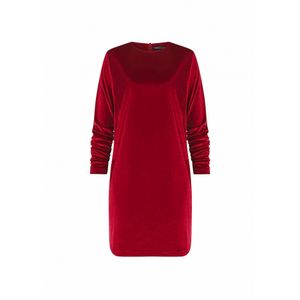 FRESHLIONS Jurk 'Sinah'  robijnrood